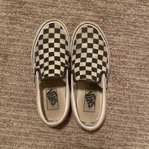 Slip-On Vans : Checkboard Collection